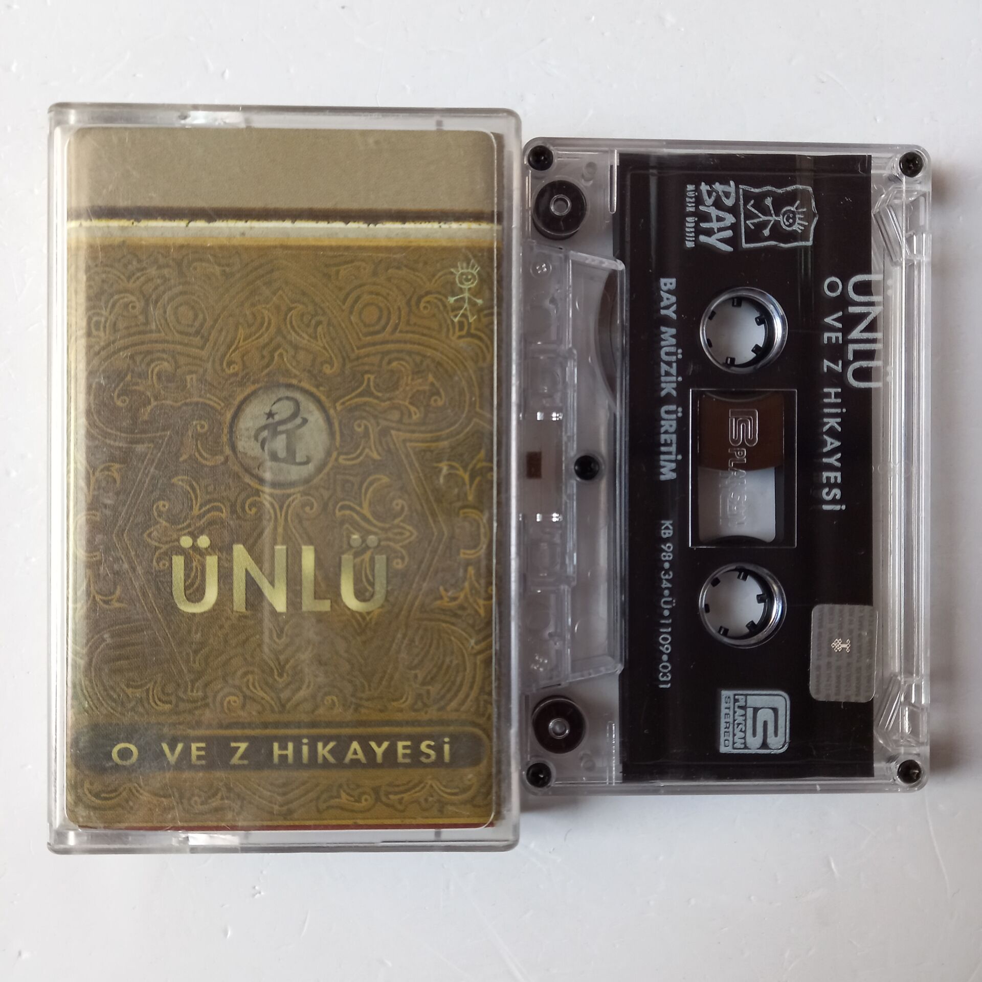 ÜNLÜ - O VE Z HİKAYESİ (1998) - KASET 2.EL