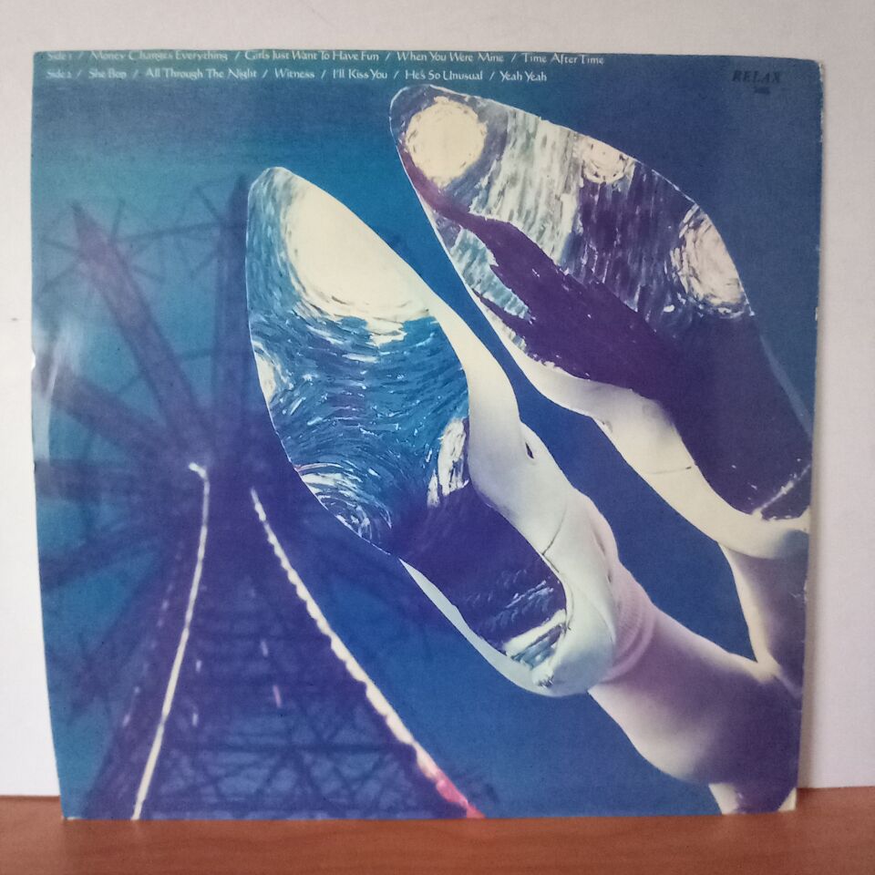 CYNDI LAUPER – SHE'S SO UNUSUAL (1983) - LP YERLİ BASKI 2.EL PLAK