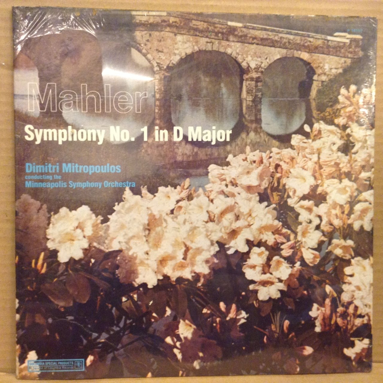 MAHLER SYMPHONY NO. 1 DIMITRI MITOPOULOS DÖNEM BASKISI SIFIR PLAK