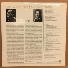 CAL TJADER CARMEN MCRAE - HEAT WAVE 1982 2.EL PLAK