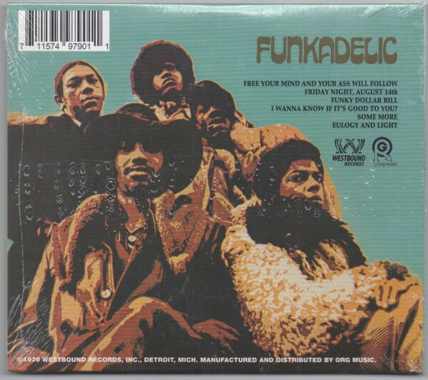 FUNKADELIC – FREE YOUR MIND AND YOUR ASS WILL FOLLOW (1970) - CD REMASTERED 2026 REISSUE DIGISLEEVE AMBALAJINDA SIFIR
