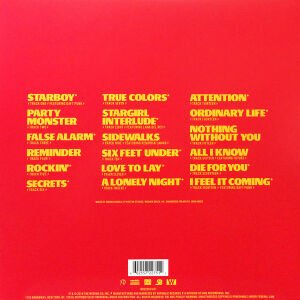 WEEKND - STARBOY (2016) - 2xLP TRANSLUCENT RED VINYL SIFIR PLAK