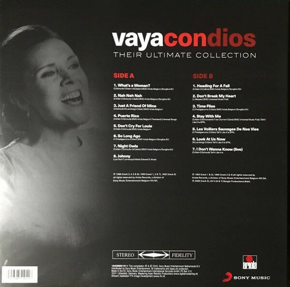 VAYA CON DIOS - THEIR ULTIMATE COLLECTION (2016) - LP 2020  EDITION SIFIR PLAK