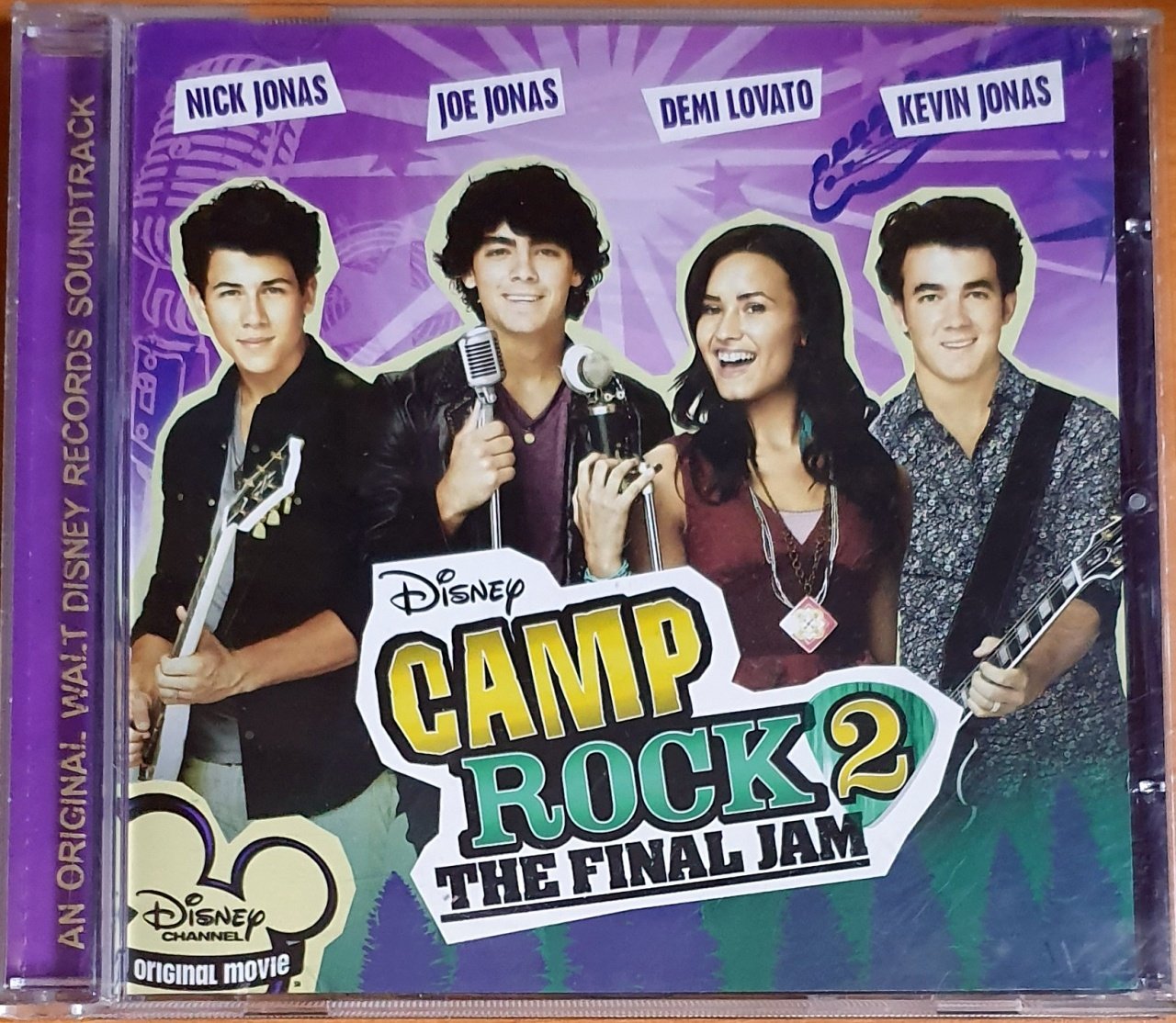 CAMP ROCK 2 / THE FINAL JAM / NICK JONAS, JOE JONAS, DEMI LOVATO, KEVIN JONAS (2010) - CD WALT DISNEY RECORDS 2.EL