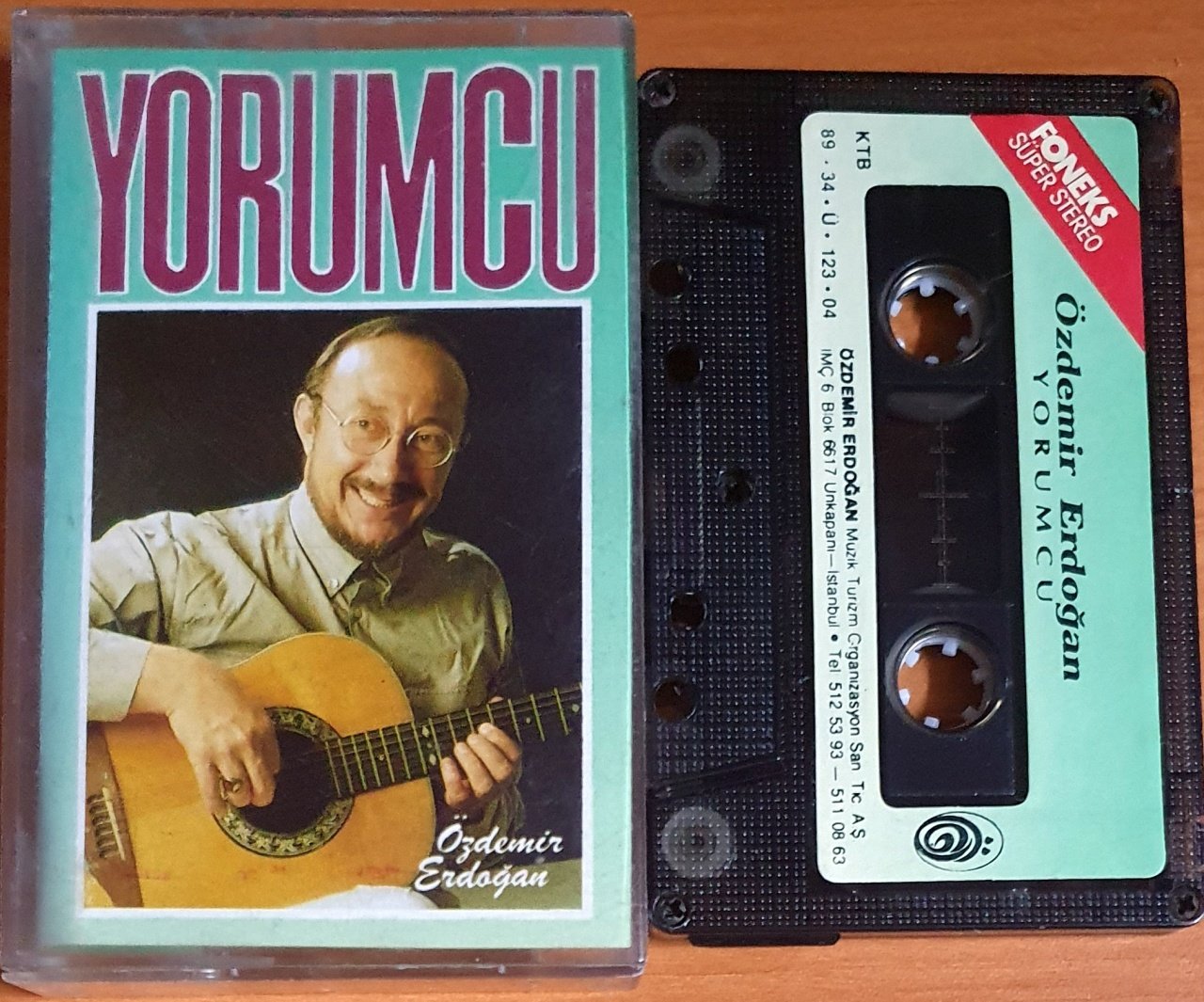 ÖZDEMİR ERDOĞAN - YORUMCU (1989) - KASET 2.EL