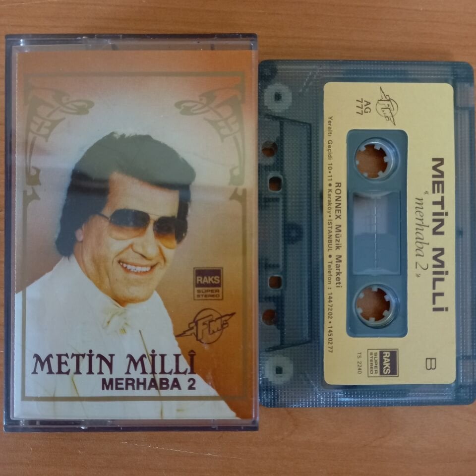 METİN MİLLİ - MERHABA 2 - KASET 2. EL