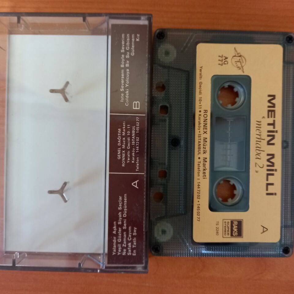 METİN MİLLİ - MERHABA 2 - KASET 2. EL