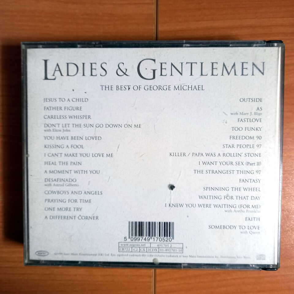 GEORGE MICHAEL – LADIES & GENTLEMEN /THE BEST OF GEORGE MICHAEL (1998) - 2CD 2.EL
