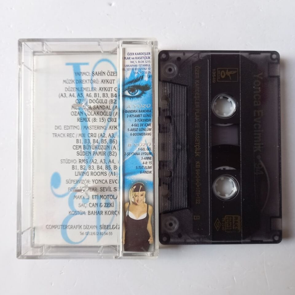 YONCA EVCİMİK - '94 (1994) - KASET 2.EL