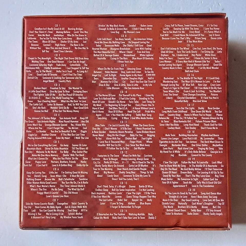 THAT'S COUNTRY - DON WILLIAMS, BONNIE TAYLOR, GENE WATSON (2002) - 20CD BOX SET 2.EL