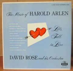 DAVID ROSE - Music of HAROLD ARLEN LP 2.EL