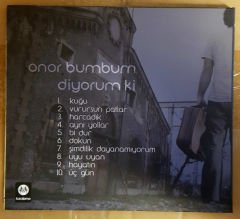 ONOR BUMBUM - DİYORUM Kİ (2010) - CD DIGIPACK ELEKTRONIC DOWNTEMPO 2.EL