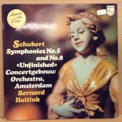 SCHUBERT SYMPHONIES NOS 8&5 BERNARD HAITINK 2.EL PLAK