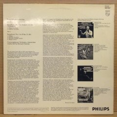 SCHUBERT SYMPHONIES NOS 8&5 BERNARD HAITINK 2.EL PLAK