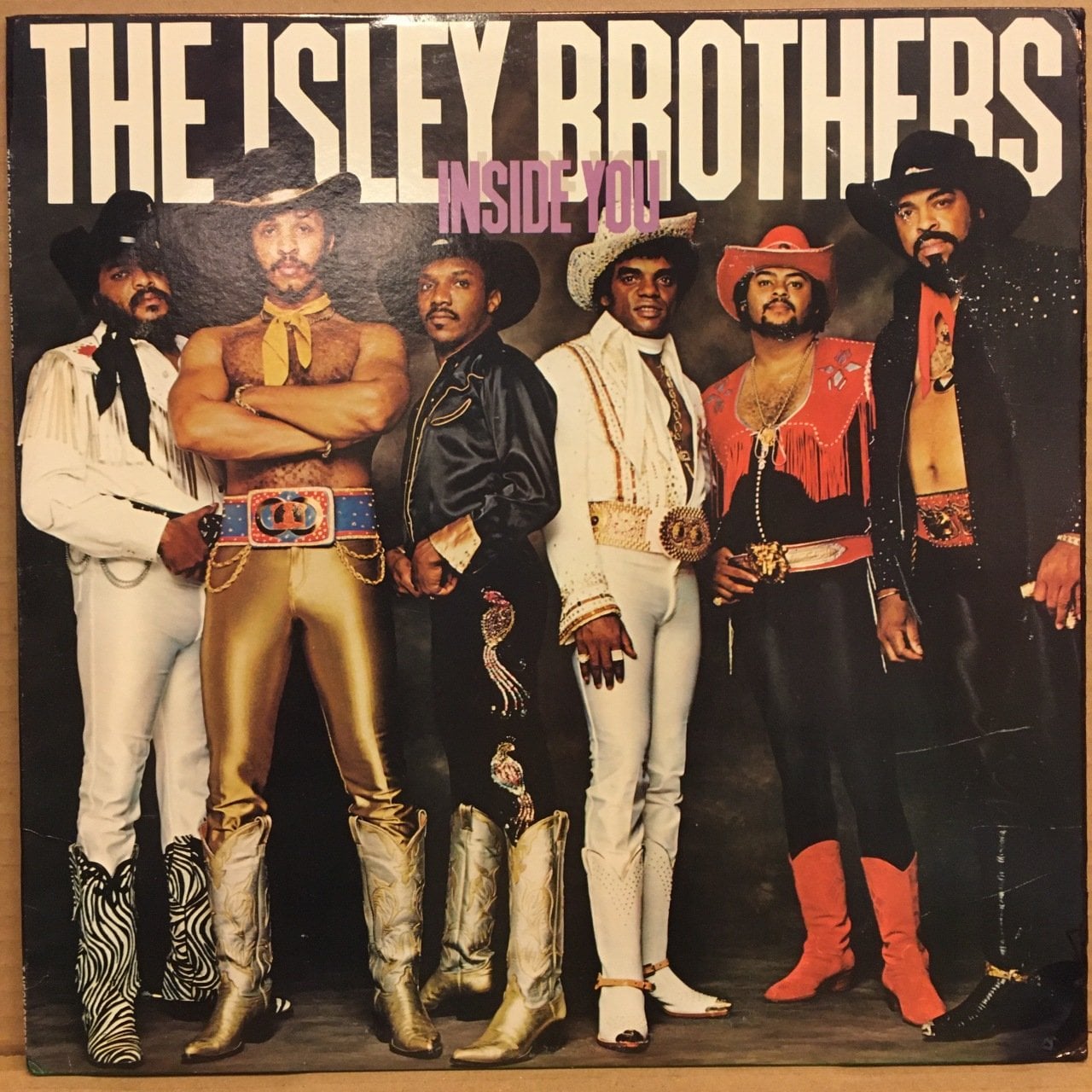 THE ISLEY BROTHERS - INSIDE YOU (1981) - PLAK 2.EL