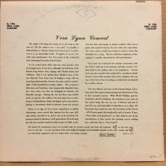 VERA LYNN WITH WOOLF PHILLIPS - CONCERT 2.EL PLAK