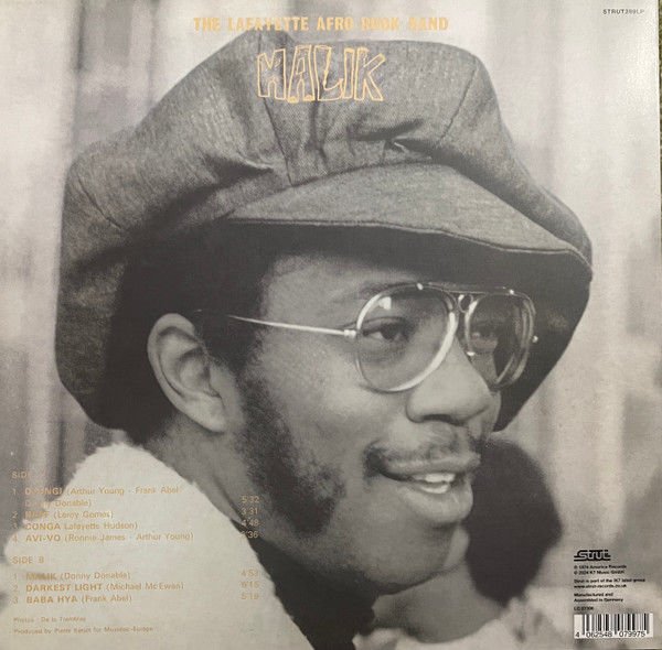 LAFAYETTE AFRO ROCK BAND - MALIK (1974) - LP AFROBEAT FUNK 2024 EDITION SIFIR PLAK