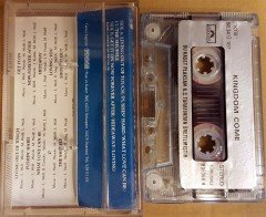 KINGDOM COME - KINGDOM COME (1988) PLAKSAN CASSETTE MADE IN TURKEY ''USED'' PAPER LABEL