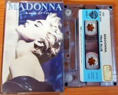 MADONNA - TRUE BLUE (1986) MMY CASSETTE MADE IN TURKEY ''USED'' PAPER LABEL