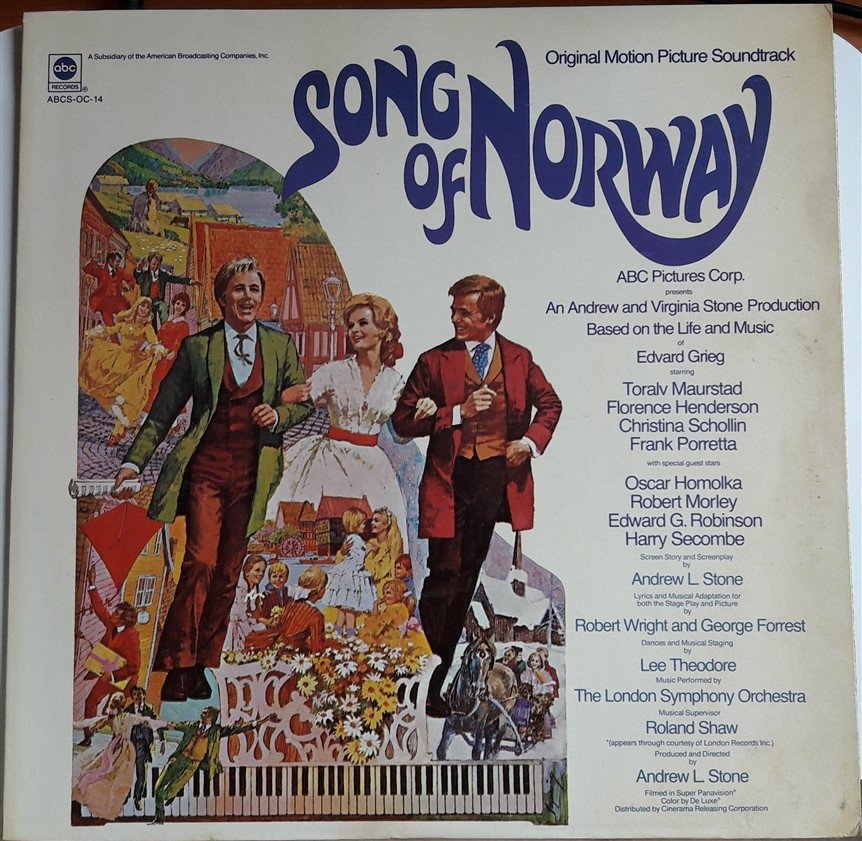 SONG OF NORWAY - SOUNDTRACK - 2.EL PLAK