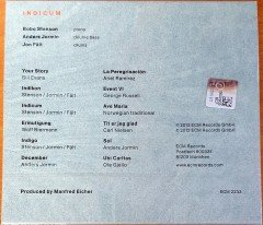 BOBO STENSON TRIO - INDICUM (2012) CD ECM RECORDS SIFIR