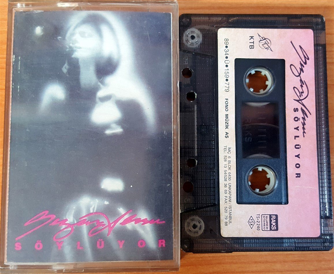 SEZEN AKSU - SÖYLÜYOR (1989) KASET 2.EL