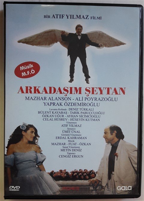 ARKADAŞIM ŞEYTAN - MAZHAR ALANSON - ALİ POYRAZOĞLU - ATIF YILMAZ - DVD 2.EL