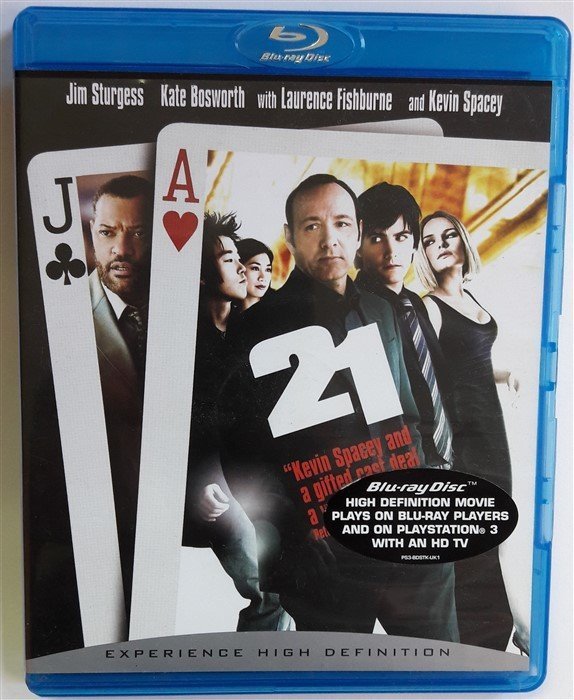 21 - JIM STURGESS - KEVIN SPACEY - BLU-RAY 2.EL