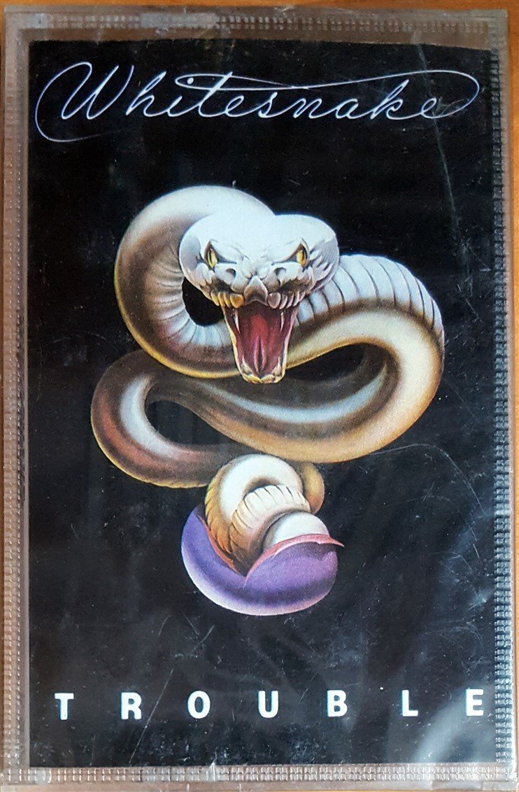 WHITESNAKE - TROUBLE (1987) KENT KASET SIFIR
