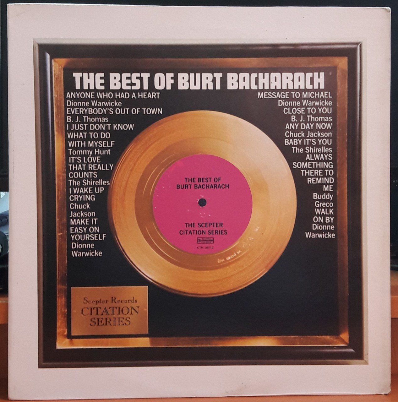 BURT BACHARACH - THE BEST OF - PLAK 2.EL