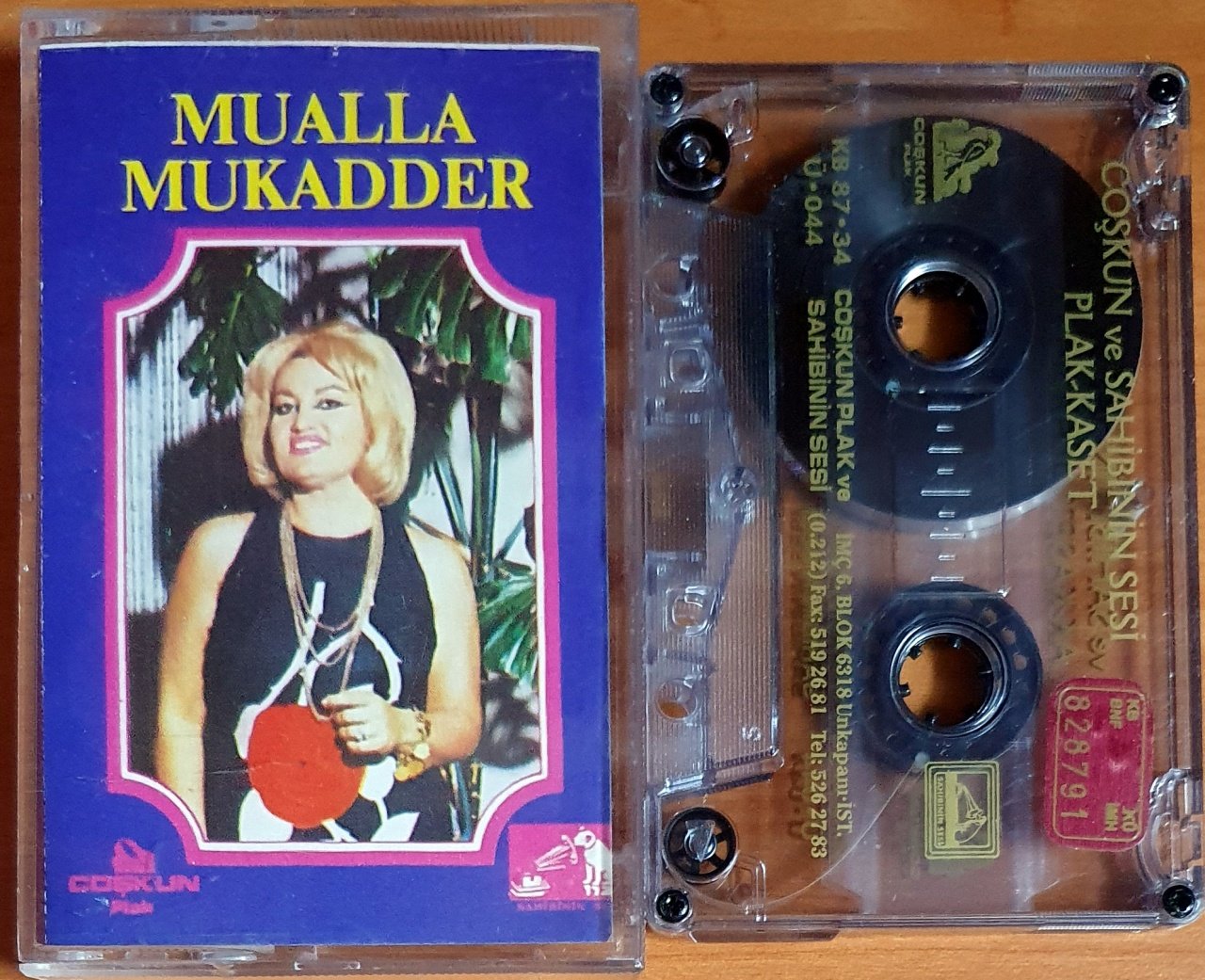 MUALLA MUKADDER - MUALLA MUKADDER - KASET COŞKUN VE SAHİBİNİN SESİ 2.EL
