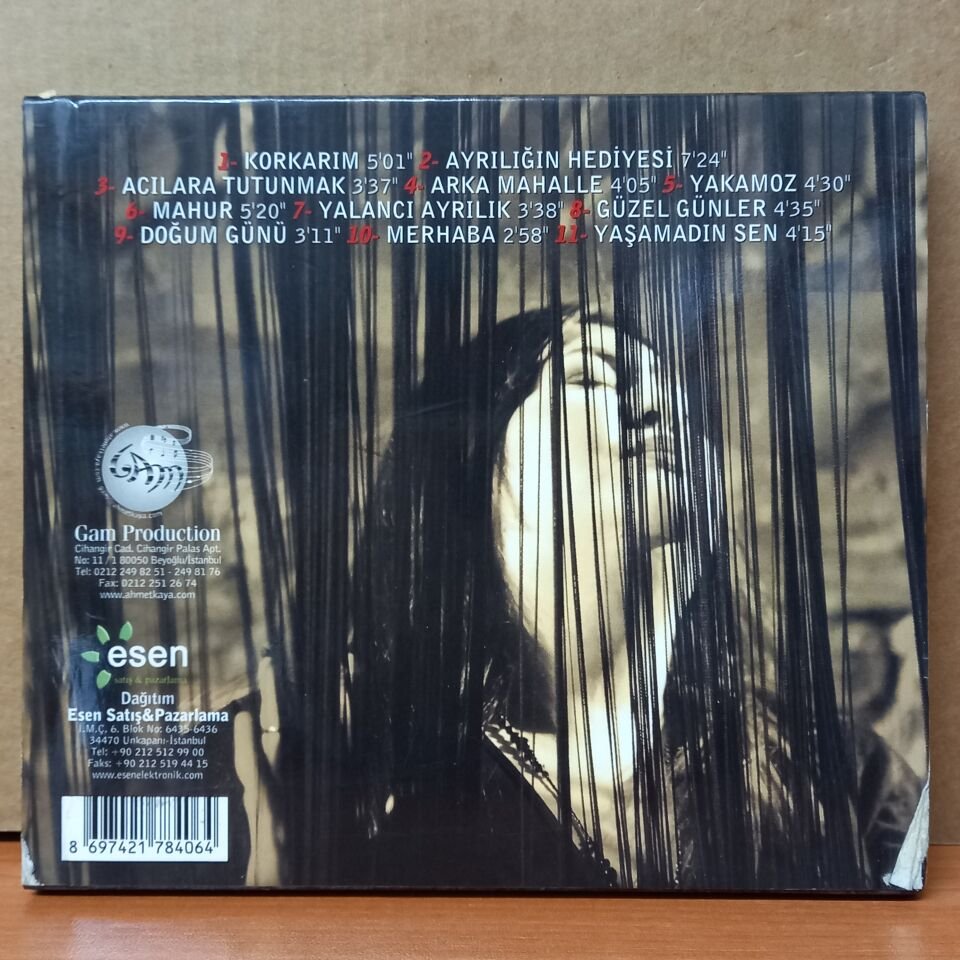SİMGE - AHMET KAYA ŞARKILARI (2008) - CD 2.EL