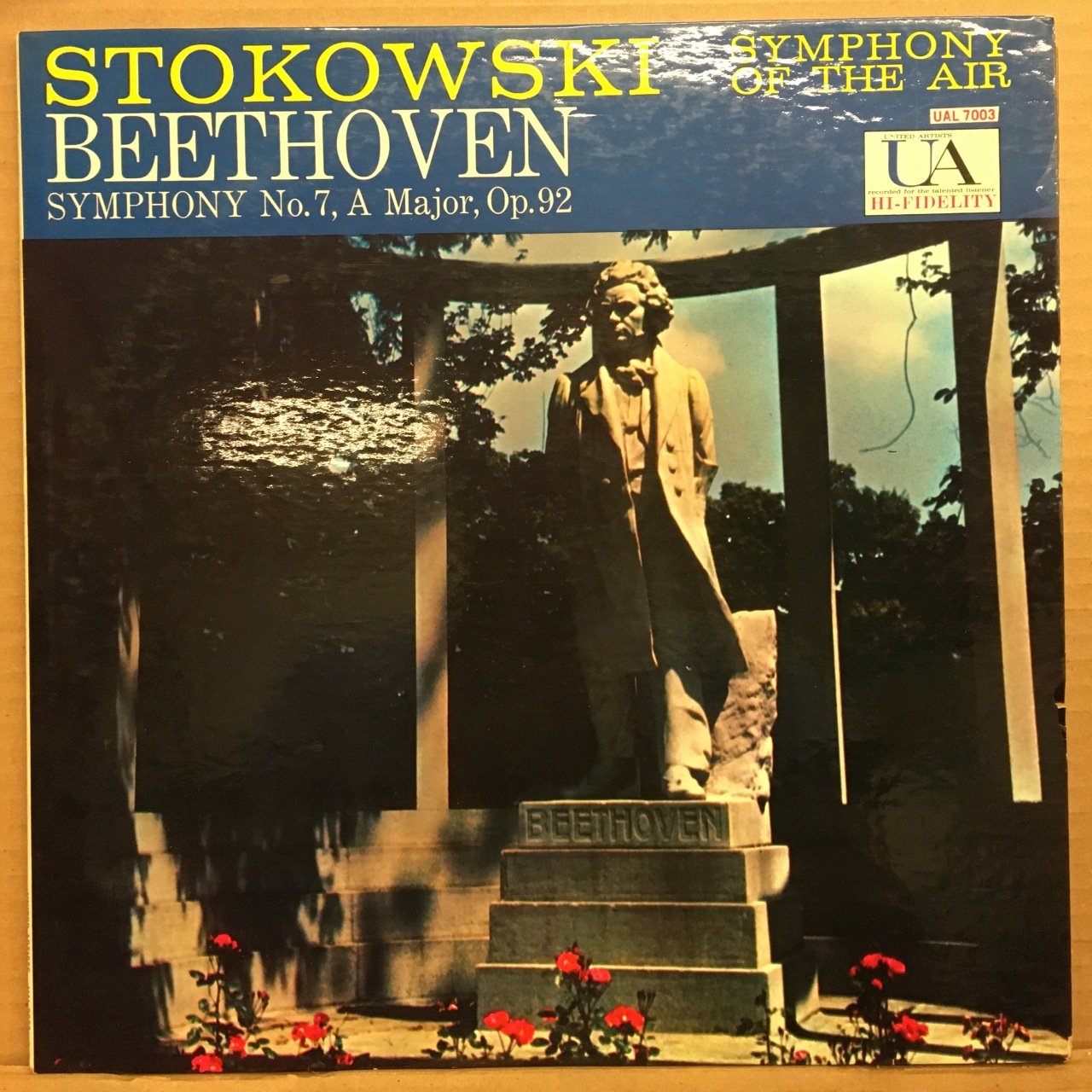 BEETHOVEN SYMPHONY NO.7 STOKOWSKI 1959 2.EL PLAK