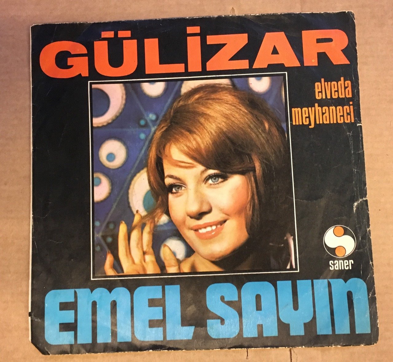 EMEL SAYIN GÜLİZAR 45LİK KAPAĞI DİKKAT SADECE KAPAKTIR