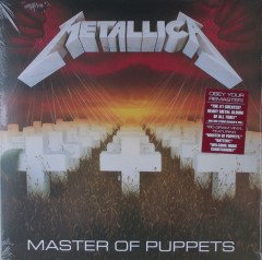 METALLICA - MASTER OF PUPPETS (1986) - LP 180GR 2017 EDITION SIFIR PLAK