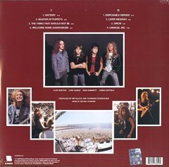 METALLICA - MASTER OF PUPPETS (1986) - LP 180GR 2017 EDITION SIFIR PLAK