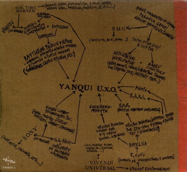 GODSPEED YOU! BLACK EMPEROR – YANQUI U.X.O. (2002) - CD REISSUE DIGISLEEVE AMBALAJINDA SIFIR