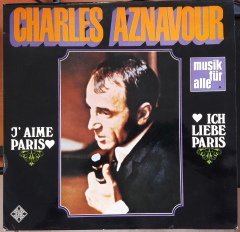 CHARLES AZNAVOUR - J'AIME PARIS - PLAK 2.EL