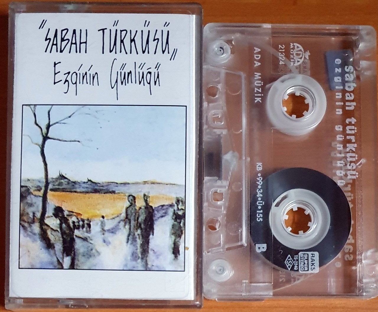 EZGİNİN GÜNLÜĞÜ - SABAH TÜRKÜSÜ (1999) - KASET ADA MÜZİK 2.EL