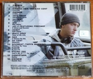 8 MILE SOUNDTRACK / EMINEM, 50 CENT, MACY GRAY, GANGSTARR (2002) - CD 2.EL