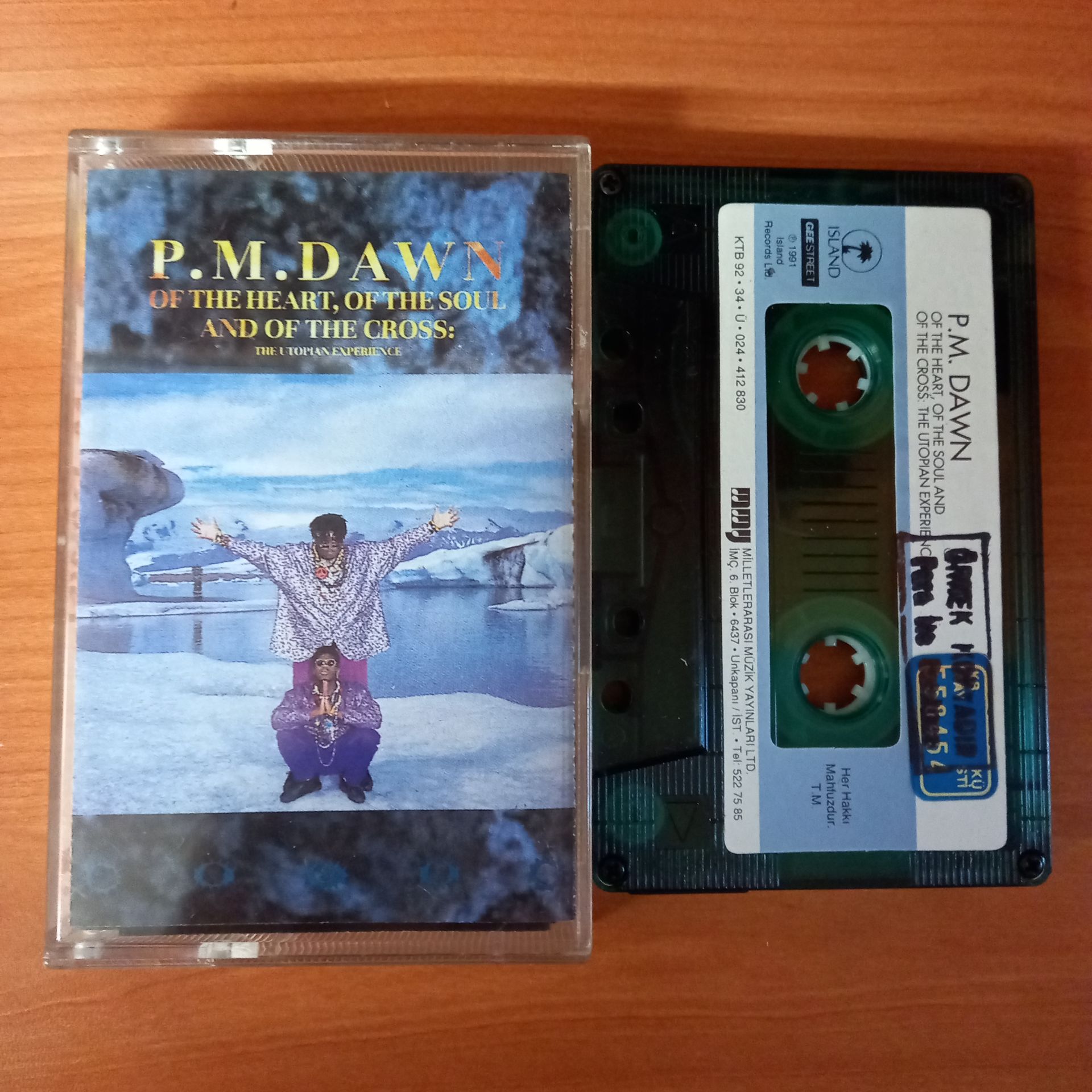 P.M. DAWN - OF THE HEART, OF THE SOUL AND OF THE CROSS: THE UTOPIAN EXPERIENCE (1992) - KASET 2.EL