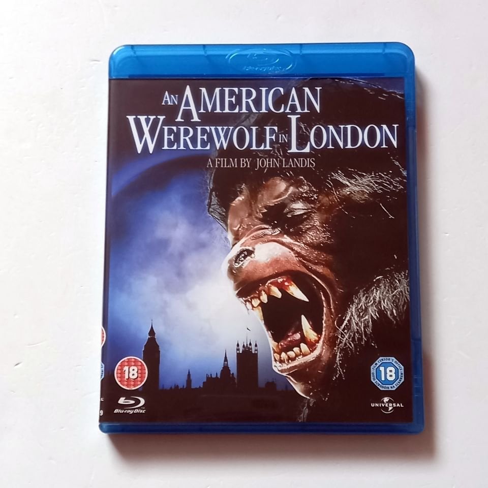 AN AMERICAN WEREWOLF IN LONDON - DAVID NAUGHTON, JENNY AGUTTER, GRIFFIN DUNE - YÖN.: JOHN LANDIS - BLU-RAY REGION FREE 2.EL TÜRKÇE ALTYAZI YOKTUR
