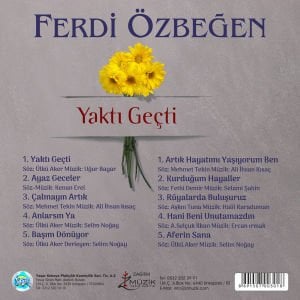 FERDİ ÖZBEĞEN - YAKTI GEÇTİ (1989) - LP 2022 SIFIR PLAK