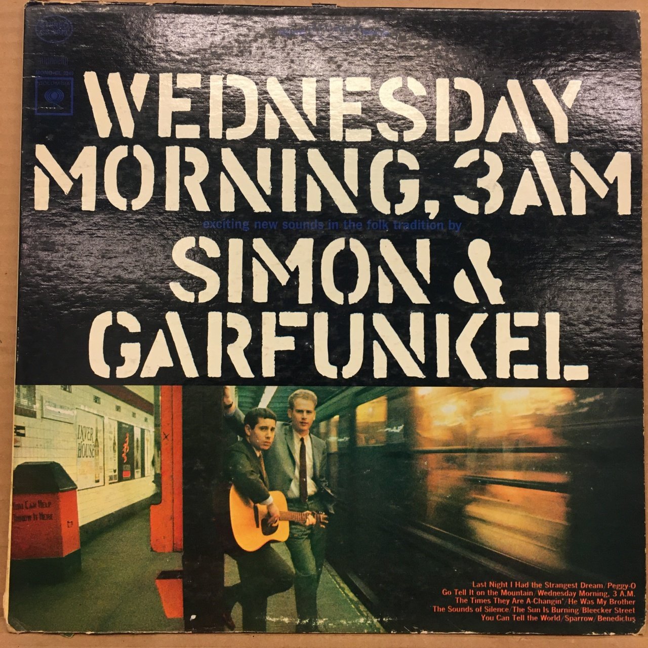 SIMON & GARFUNKEL - WEDNESDAY MORNING, 3AM (1964) - PLAK 2.EL