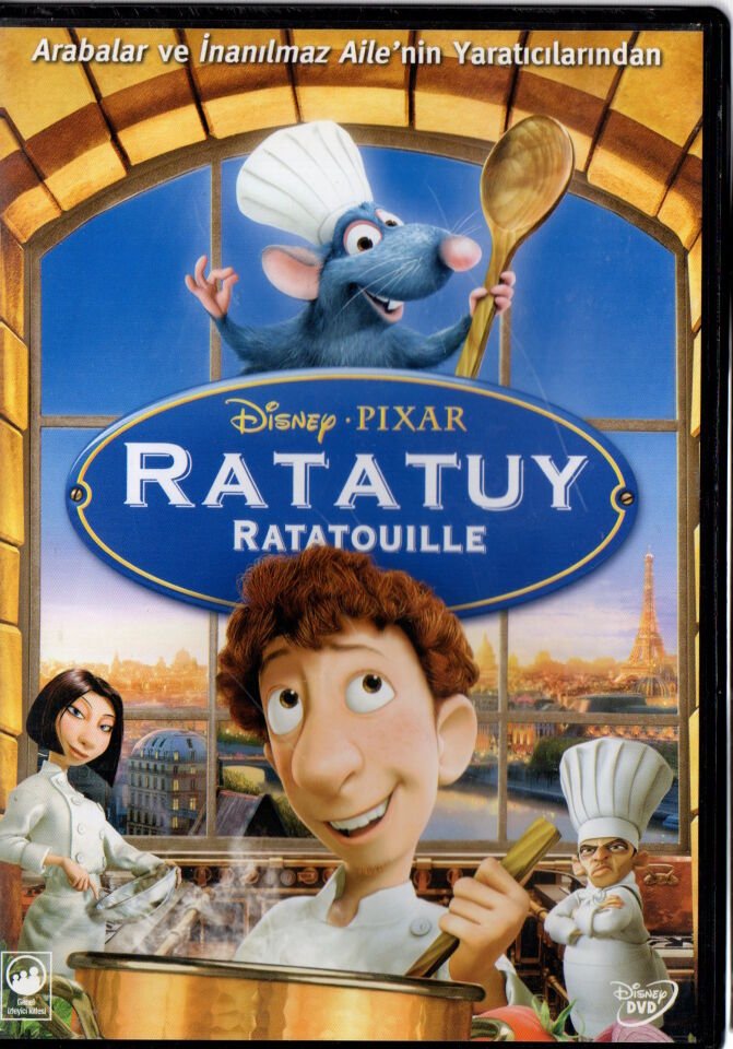 RATATOUILLE - RATATUY - DISNEY ANİMASONU - DVD 2.EL