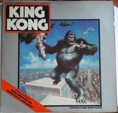 KING KONG - SOUNDTRACK - 2.EL PLAK BÜYÜK BOY POSTER İLAVELİ