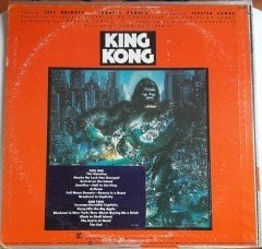 KING KONG - SOUNDTRACK - 2.EL PLAK BÜYÜK BOY POSTER İLAVELİ