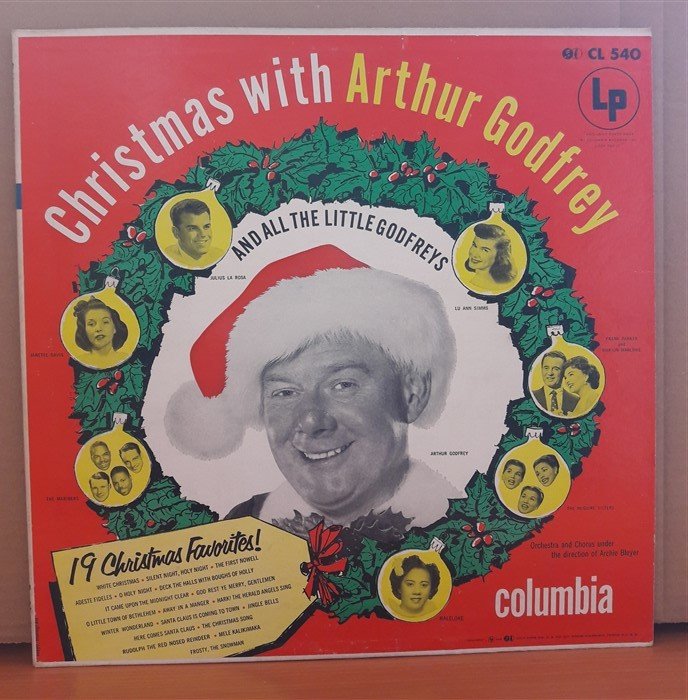 CHRISTMAS WITH ARTHUR GODFREY - LP 2.EL PLAK