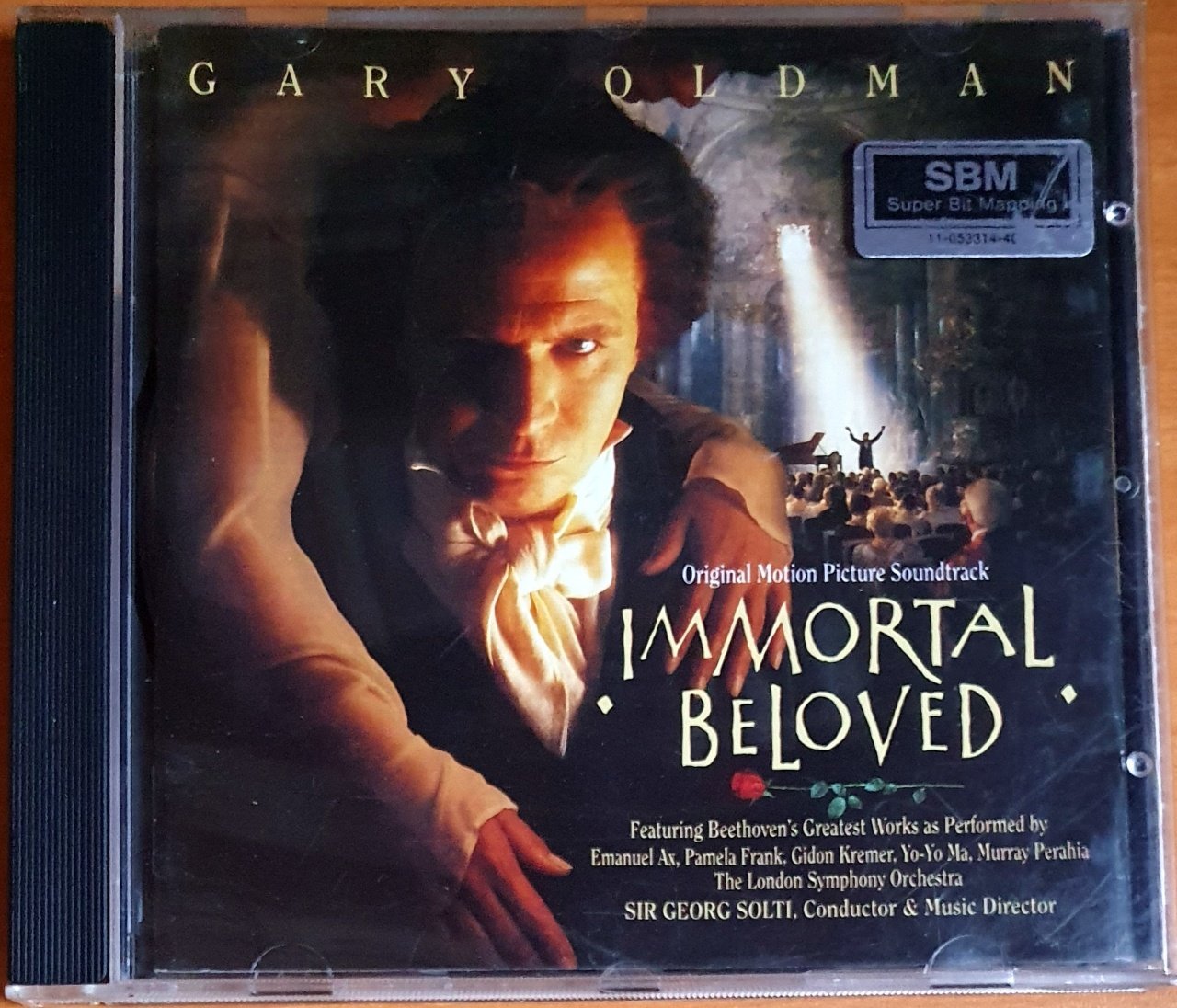 IMMORTAL BELOVED SOUNDTRACK / BEETHOVEN, THE LONDON SYMPHONY ORCHESTRA, SIR GEORG SOLTI (1994) - CD 2.EL