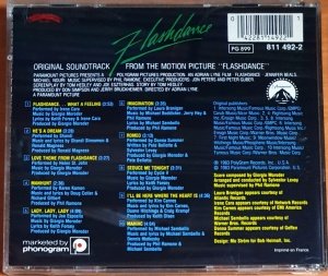 FLASHDANCE SOUNDTRACK / IRENE CARA, SHANDI, HELEN ST. JOHN, KAREN KAMON, KIM CARNES, DONNA SUMMER, LAURA BRANIGAN (1983) - CD 2.EL